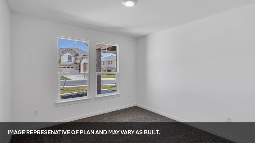 Spacious, unfurnished interior of a new home in Rosenbusch Ranch, Leander (Image 21). Spacious, unfurnished interior of a new home in Rosenbusch Ranch, Leander (Image 21).