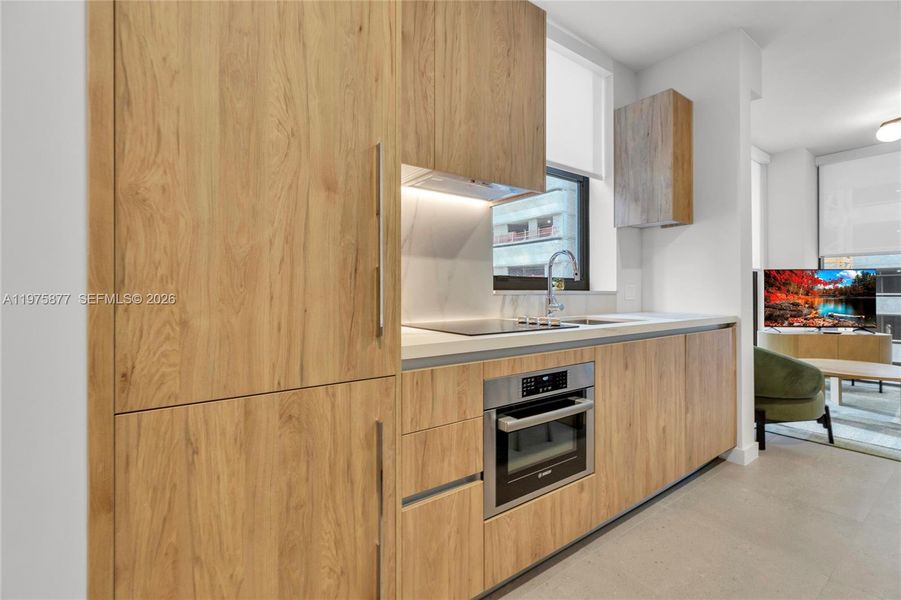 Furnished interior view inside a new home in , Miami (Image 9).