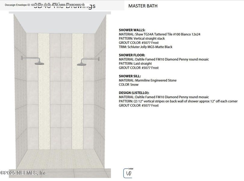 Sample of building materials used in homes in SilverLeaf, St. Augustine (Image 31).