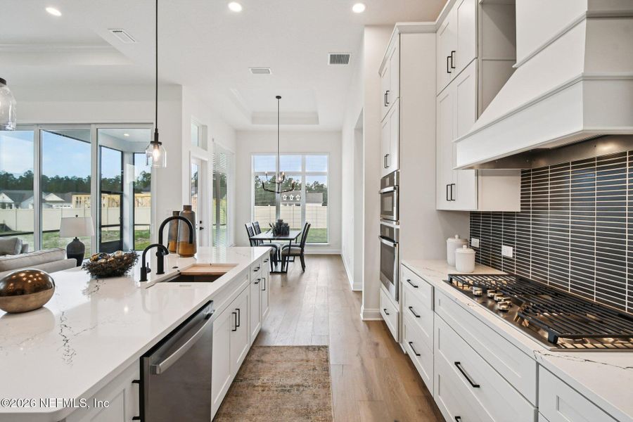 Furnished interior view inside a new home in Nocatee, Ponte Vedra (Image 11).