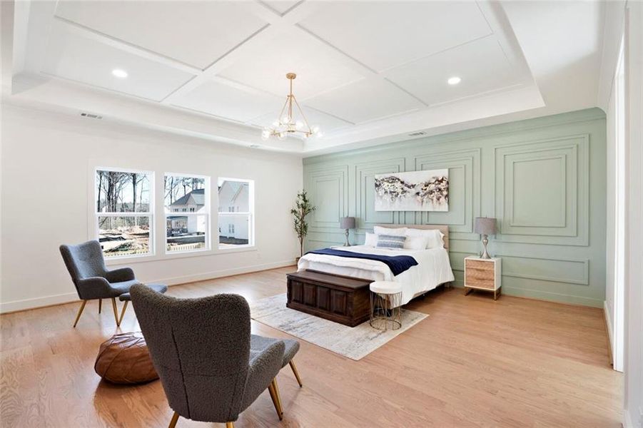 Furnished interior view inside a new home in , Dacula (Image 4).