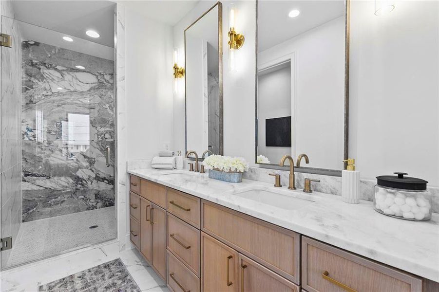 Furnished interior view inside a new home in , Chamblee (Image 34).