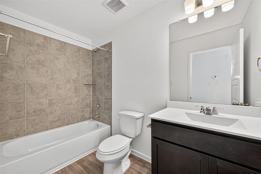 Furnished interior view inside a new home in Crosby Terrace, Crosby (Image 9).