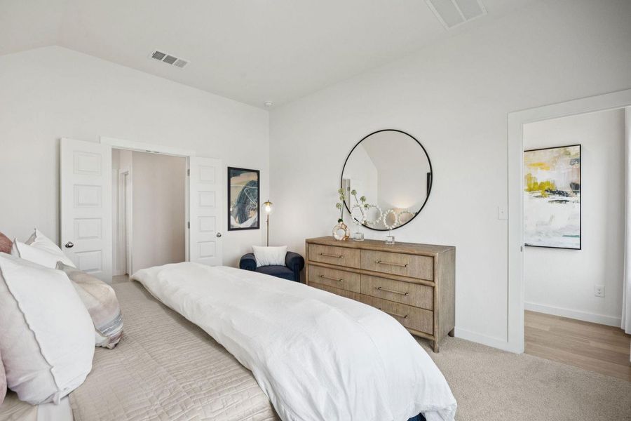 Furnished interior view inside a new home in Prairie Winds, Hutto (Image 17).