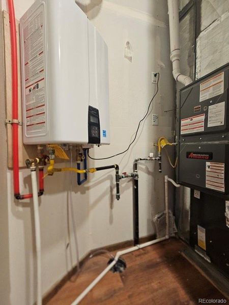 New Tankless Water Heater & Furnace