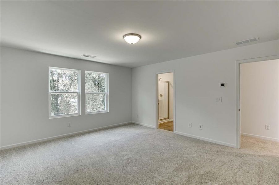 Spacious, unfurnished interior of a new home in Langston Reserve, Cartersville (Image 19).