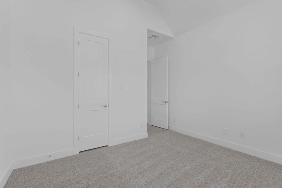 Representative unfurnished interior of a home built from the Lakeway by Chesmar Homes in Meridiana 50's, Manvel (Image 47).