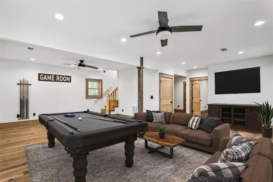 Furnished interior view inside a new home in , Ball Ground (Image 12). Furnished interior view inside a new home in , Ball Ground (Image 12).