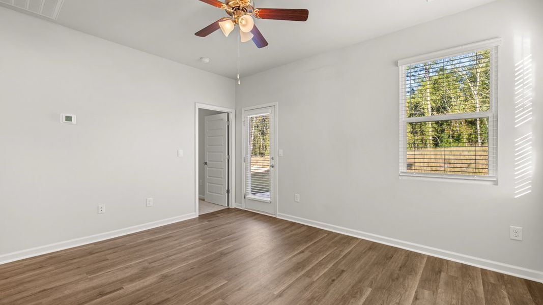 Spacious, unfurnished interior of a new home in Bellemeade Landing, Augusta (Image 14). Spacious, unfurnished interior of a new home in Bellemeade Landing, Augusta (Image 14).