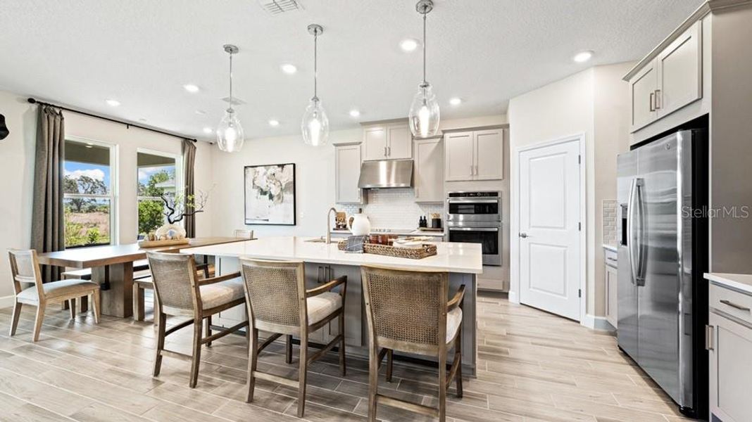 Furnished interior view inside a new home in Palms at Coasterra, Palmetto (Image 12). Furnished interior view inside a new home in Palms at Coasterra, Palmetto (Image 12).