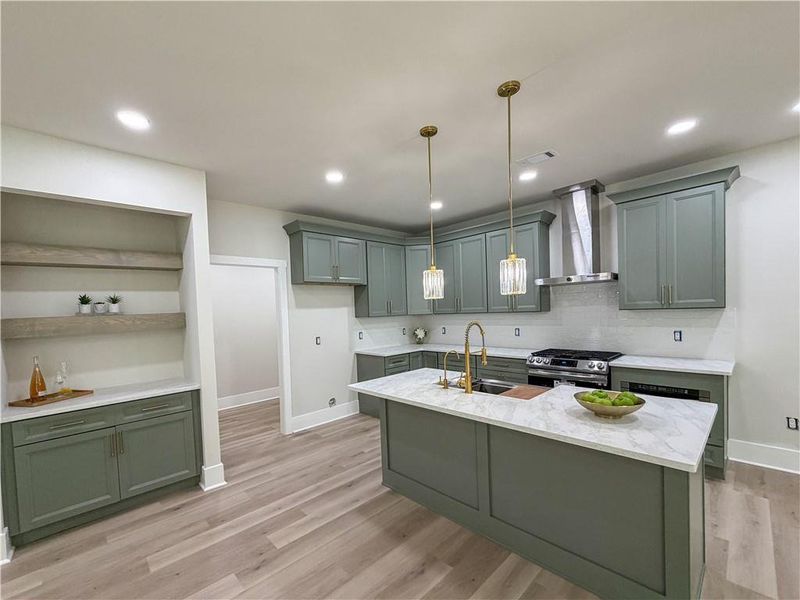Furnished interior view inside a new home in , Norcross (Image 7).