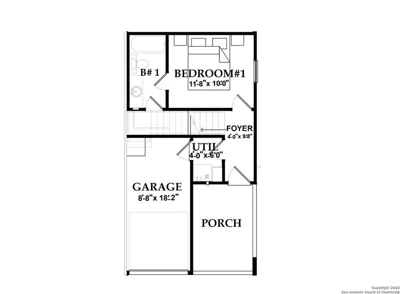 2D floor plan layout of this home in , San Antonio, TX (Image 3). 2D floor plan layout of this home in , San Antonio, TX (Image 3).