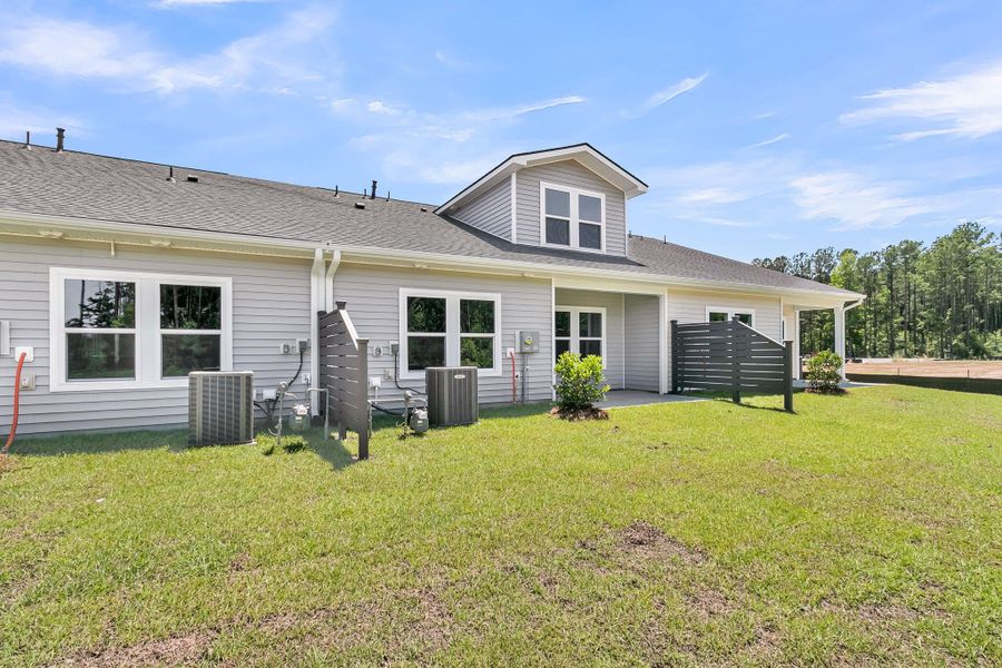 Exterior details and patio area of a home in , Summerville (Image 24). Exterior details and patio area of a home in , Summerville (Image 24).