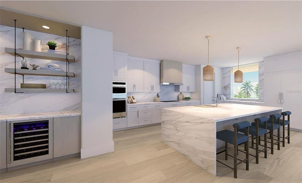 Furnished interior view inside a new home in , Sarasota (Image 6).