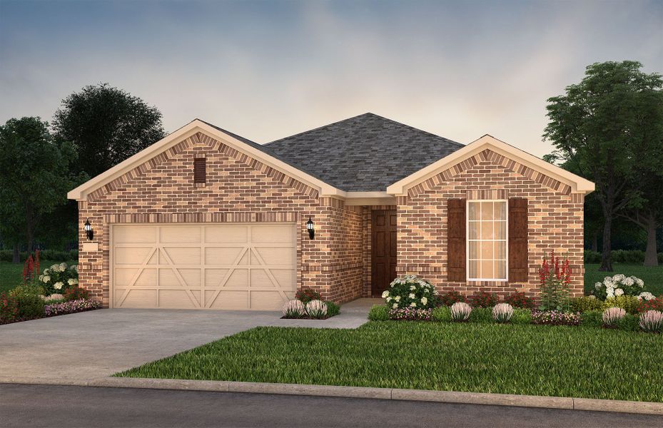 Representative exterior photo of a completed home built from the Palmary by Del Webb in Del Webb Sonoma Verde, Rockwall, TX (Image 25).