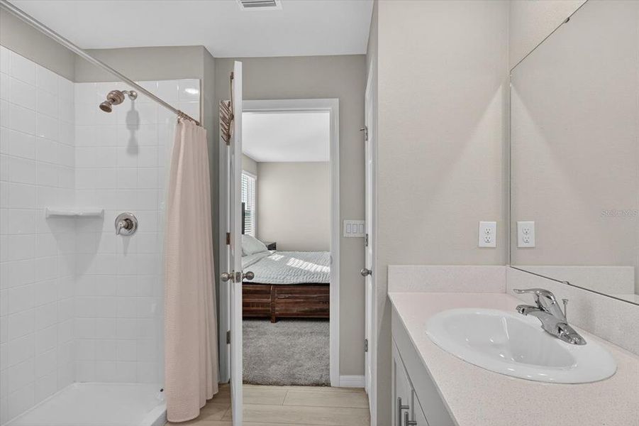 Furnished interior view inside a new home in Pasadena Point, Wesley Chapel (Image 13). Furnished interior view inside a new home in Pasadena Point, Wesley Chapel (Image 13).