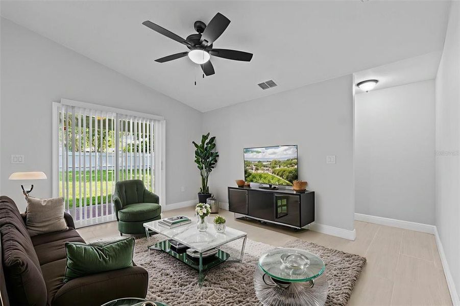 Furnished interior view inside a new home in , Winter Haven (Image 35). Furnished interior view inside a new home in , Winter Haven (Image 35).