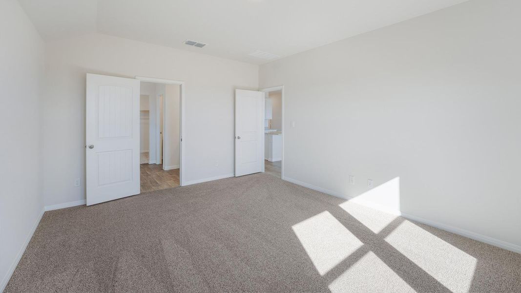 Spacious, unfurnished interior of a new home in Carillon, Manor (Image 7).