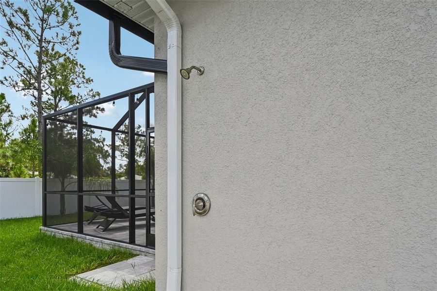 Exterior details and patio area of a home in , North Port (Image 21). Exterior details and patio area of a home in , North Port (Image 21).