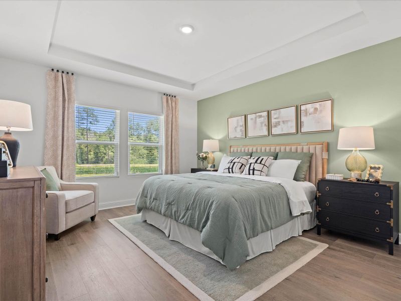 Furnished interior view inside a new home in Palmetto Place, Longs (Image 13).