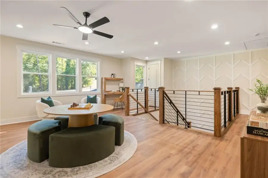 Furnished interior view inside a new home in , Snellville (Image 7).