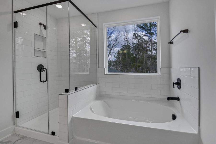 Furnished interior view inside a new home in Clubside Reserve at Summerlake, Lexington (Image 19).