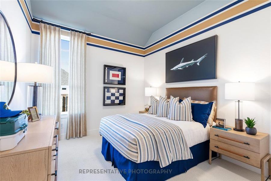 Furnished interior view inside a new home in Canyon Creek Estates, Sherman (Image 7).