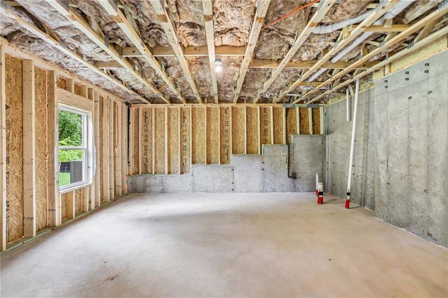 In-progress construction of a new home in The Pointe at Heron Bay, Locust Grove, GA (Image 36).