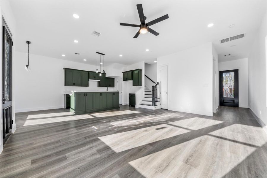 Spacious, unfurnished interior of a new home in , Houston (Image 16). Spacious, unfurnished interior of a new home in , Houston (Image 16).
