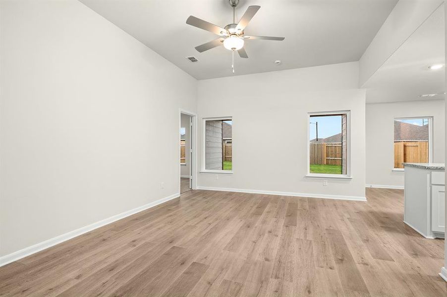 Spacious, unfurnished interior of a new home in Delano Estates, Greenville (Image 3).