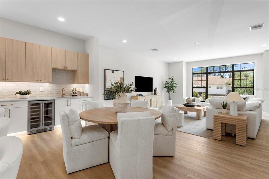 Furnished interior view inside a new home in , Tampa (Image 16).