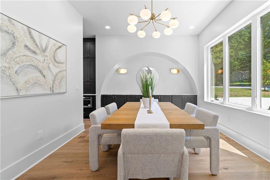 Furnished interior view inside a new home in , Atlanta (Image 12). Furnished interior view inside a new home in , Atlanta (Image 12).