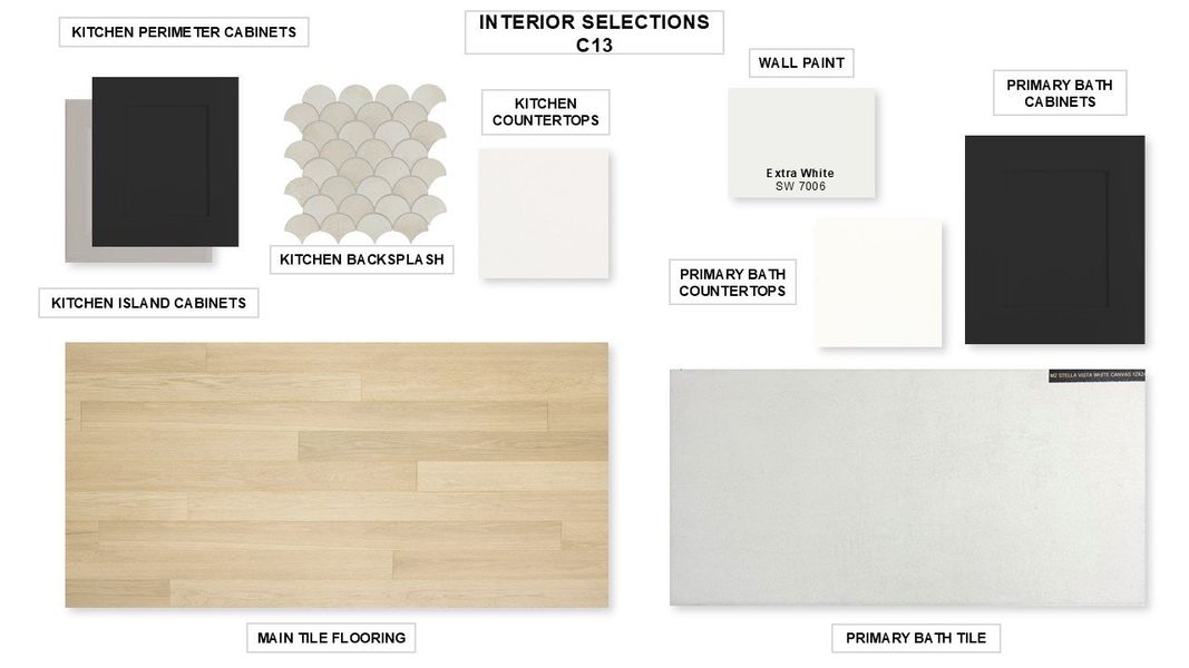 Sample of building materials used in homes in Mandarin Grove, Palmetto (Image 20).