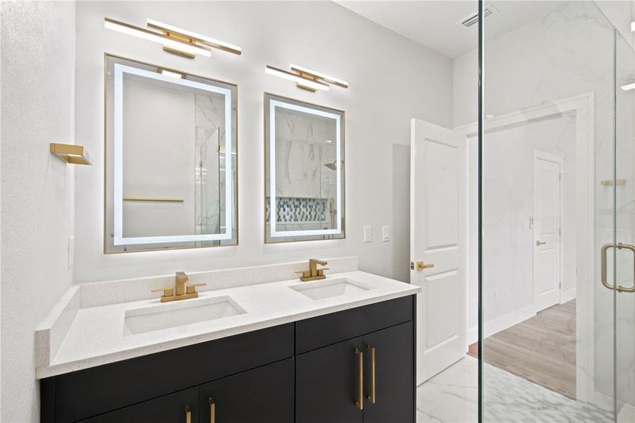 Furnished interior view inside a new home in , Clearwater (Image 11). Furnished interior view inside a new home in , Clearwater (Image 11).