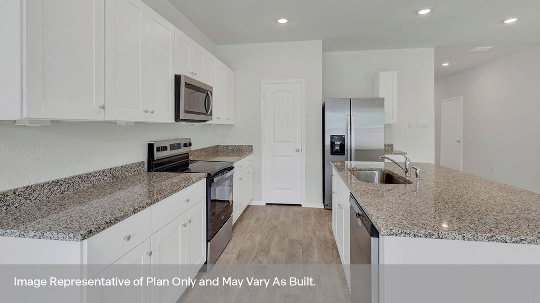 Furnished interior view inside a new home in Arroyo Ranch, Seguin (Image 9). Furnished interior view inside a new home in Arroyo Ranch, Seguin (Image 9).