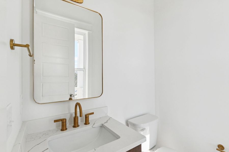 Furnished interior view inside a new home in Overlook at Copahee Sound, Awendaw (Image 13).