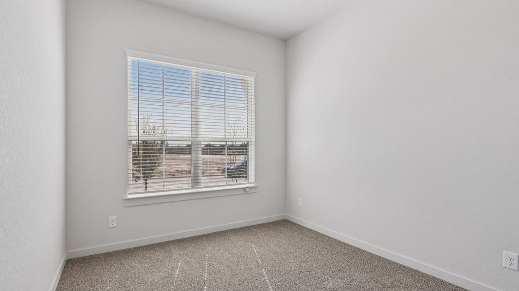 Representative unfurnished interior of a home built from the Marshall by Chesmar Homes in Stream Waters, Seguin (Image 18). Representative unfurnished interior of a home built from the Marshall by Chesmar Homes in Stream Waters, Seguin (Image 18).