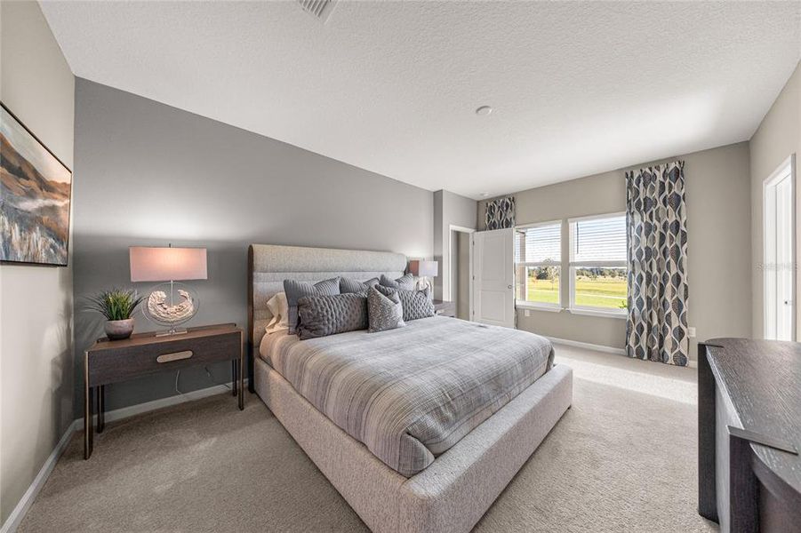 Furnished interior view inside a new home in Pioneer Ranch: Pioneer Ranch 50's, Ocala (Image 17). Furnished interior view inside a new home in Pioneer Ranch: Pioneer Ranch 50's, Ocala (Image 17).