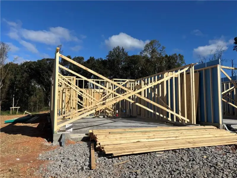 In-progress construction of a new home in Hemingway, Cumming, GA (Image 15).