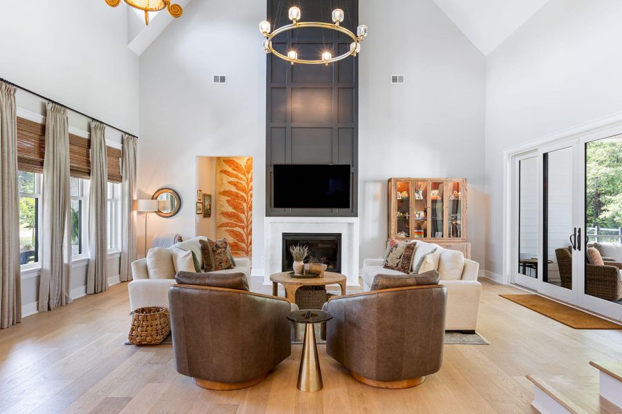 Furnished interior view inside a new home in , Johns Island (Image 9). Furnished interior view inside a new home in , Johns Island (Image 9).