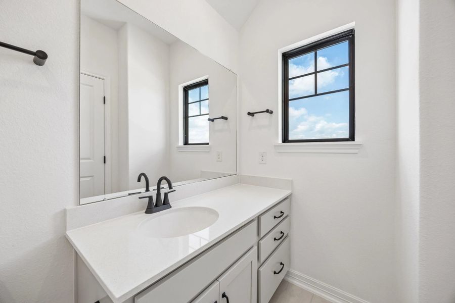 Furnished interior view inside a new home in Austin Point, Richmond (Image 11). Furnished interior view inside a new home in Austin Point, Richmond (Image 11).