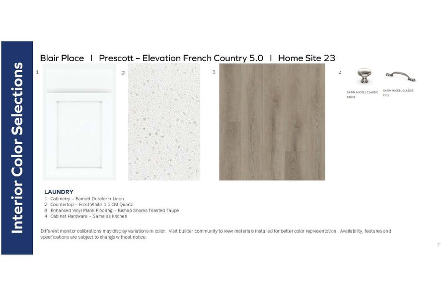 Upstairs Laundry Room