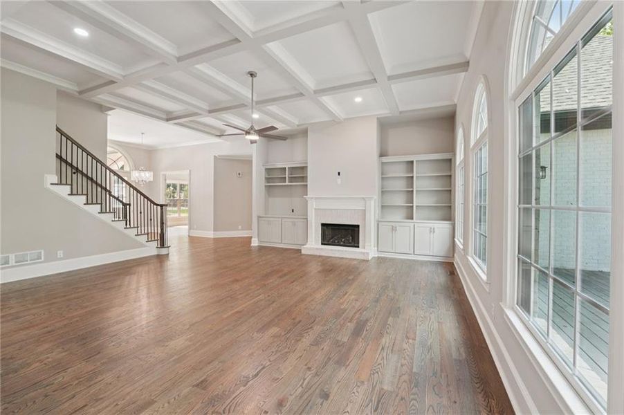 Spacious, unfurnished interior of a new home in The Reserve At Governors Towne Club, Acworth (Image 22). Spacious, unfurnished interior of a new home in The Reserve At Governors Towne Club, Acworth (Image 22).