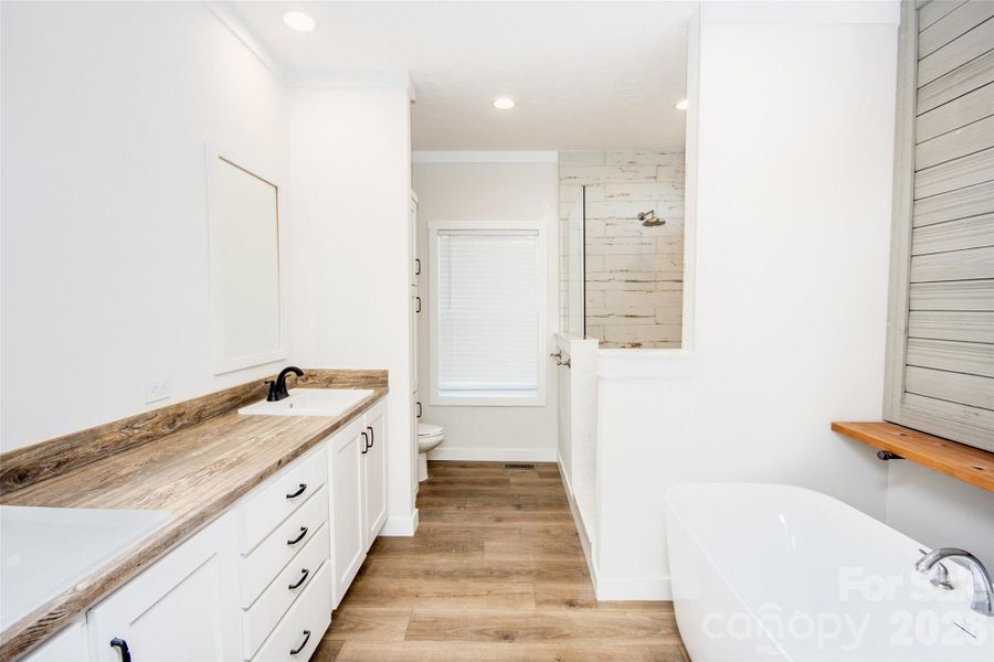 Furnished interior view inside a new home in , Hamptonville (Image 6).