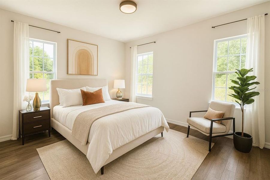 Furnished interior view inside a new home in , Poinciana (Image 12).