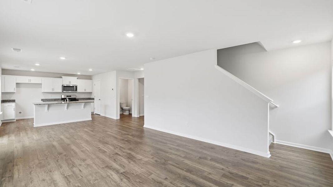 Spacious, unfurnished interior of a new home in Treemont Commons, Wellford (Image 23).