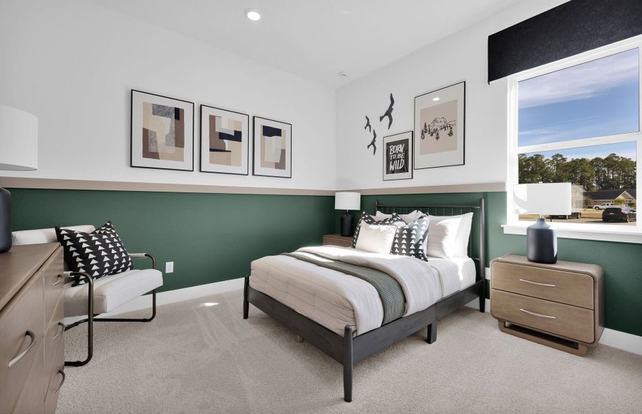 Furnished interior view inside a new home in Fiddler's Cove, Kingsland (Image 4).