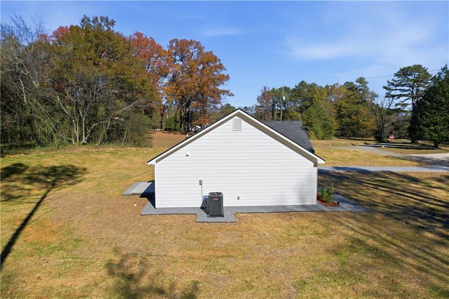 Exterior details and patio area of a home in , Cartersville (Image 3).