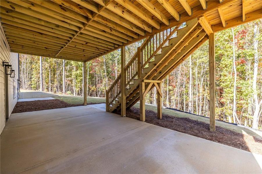 In-progress construction of a new home in , Dallas, GA (Image 64).