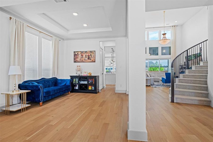 Furnished interior view inside a new home in Birdsong, Mansfield (Image 13).
